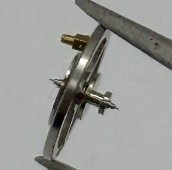 Ebosa 85 PL Balance Wheel Complete And Spring Renata 132 M Watch Movement Parts
