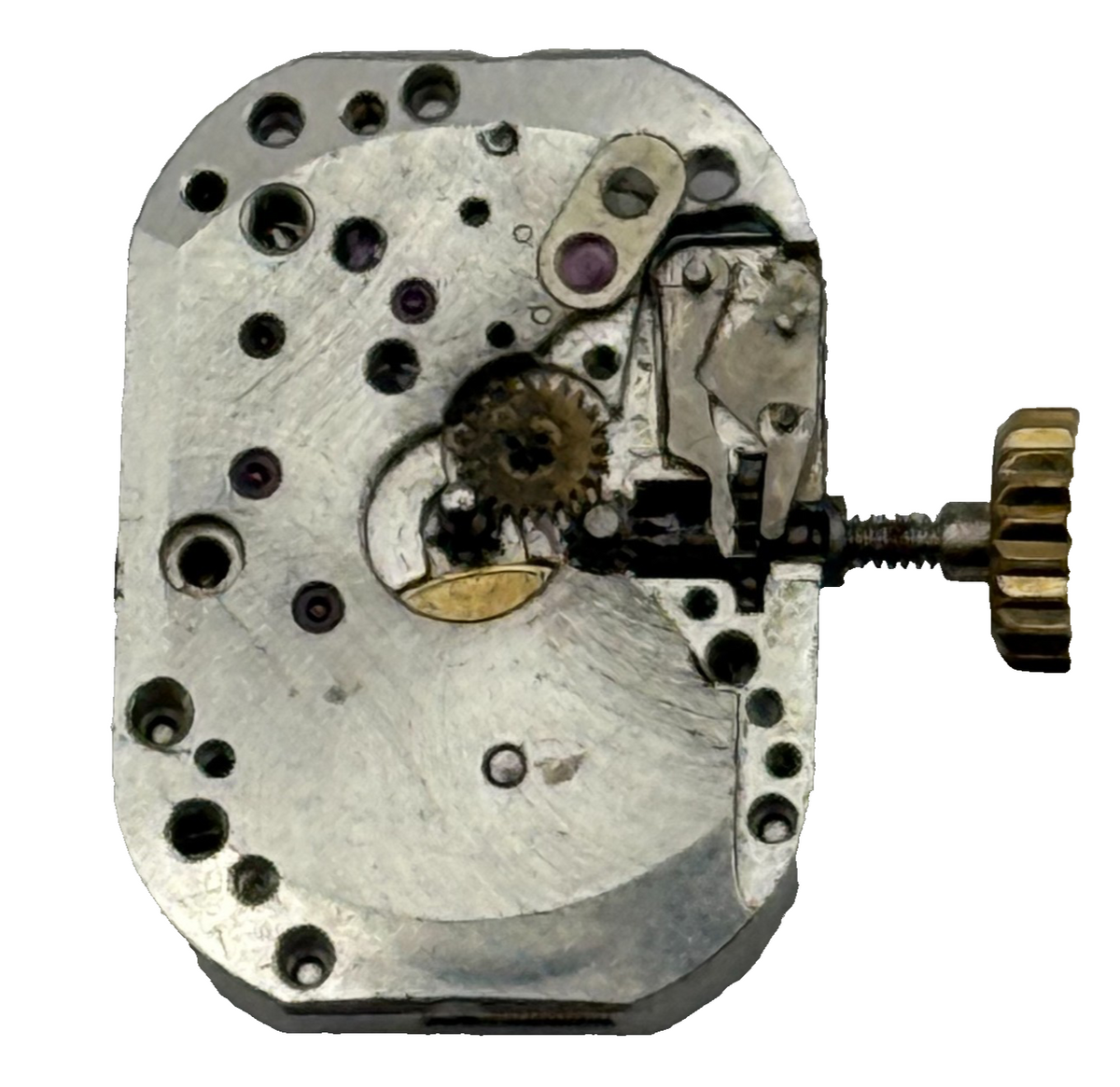 Zenith 57.8  Incomplete Watch Movement Ladies Vintage Swiss Parts Repair 11.7mm