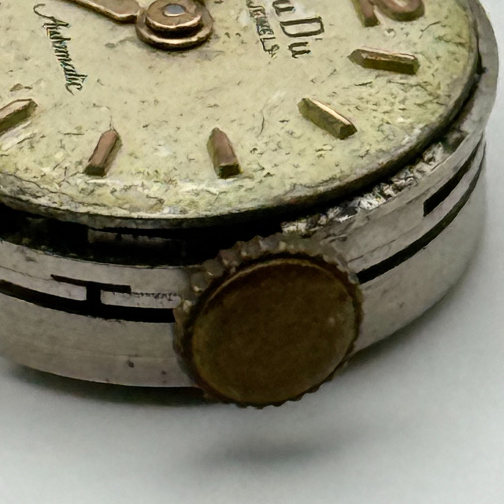 AS 1477 Watch Movement A. Schild MuDu 17J Swiss Automatic Parts Repair 16.3mm
