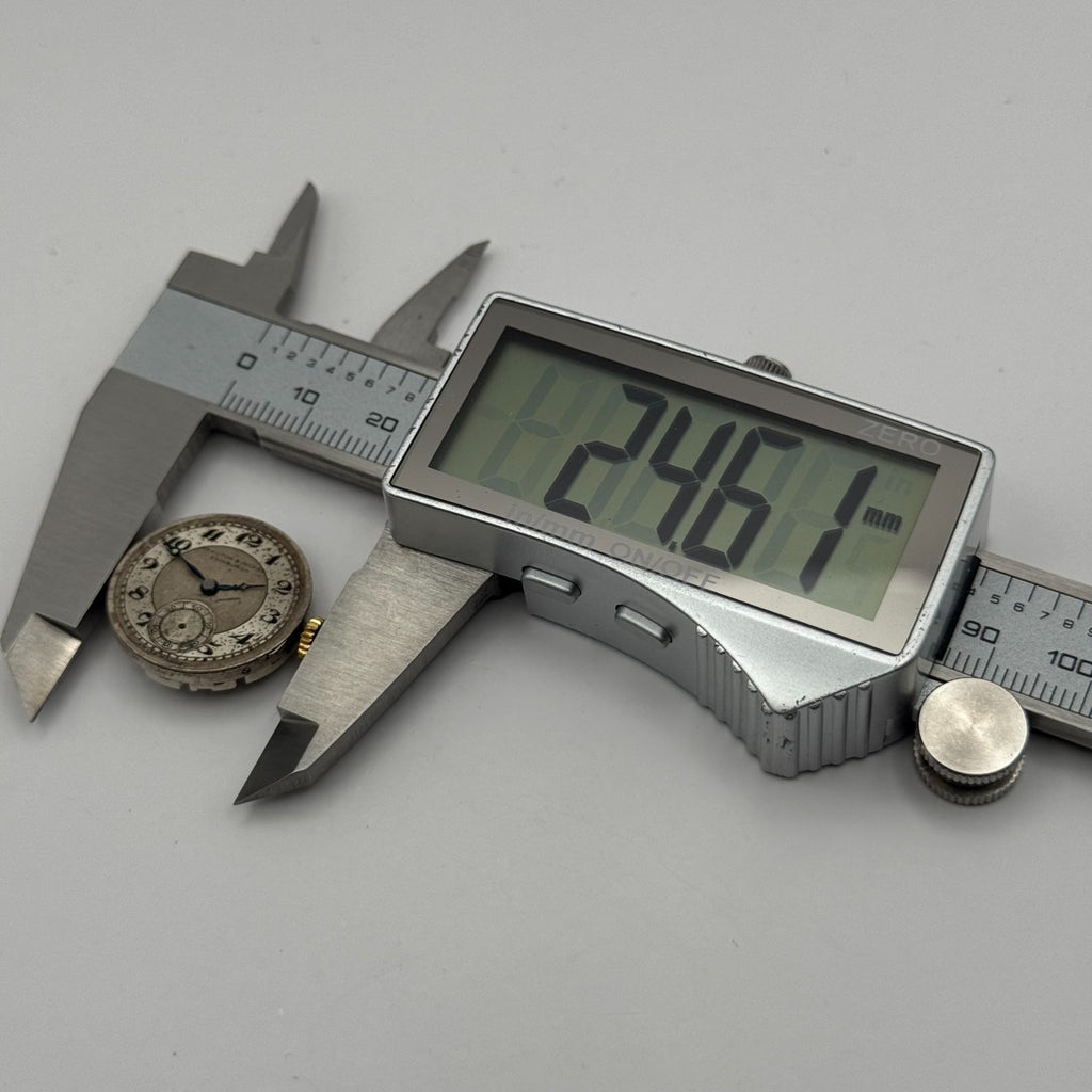 Hamilton & Inches Edinburgh Watch Movement Blue Jewels Sub Seconds Parts 21.9mm