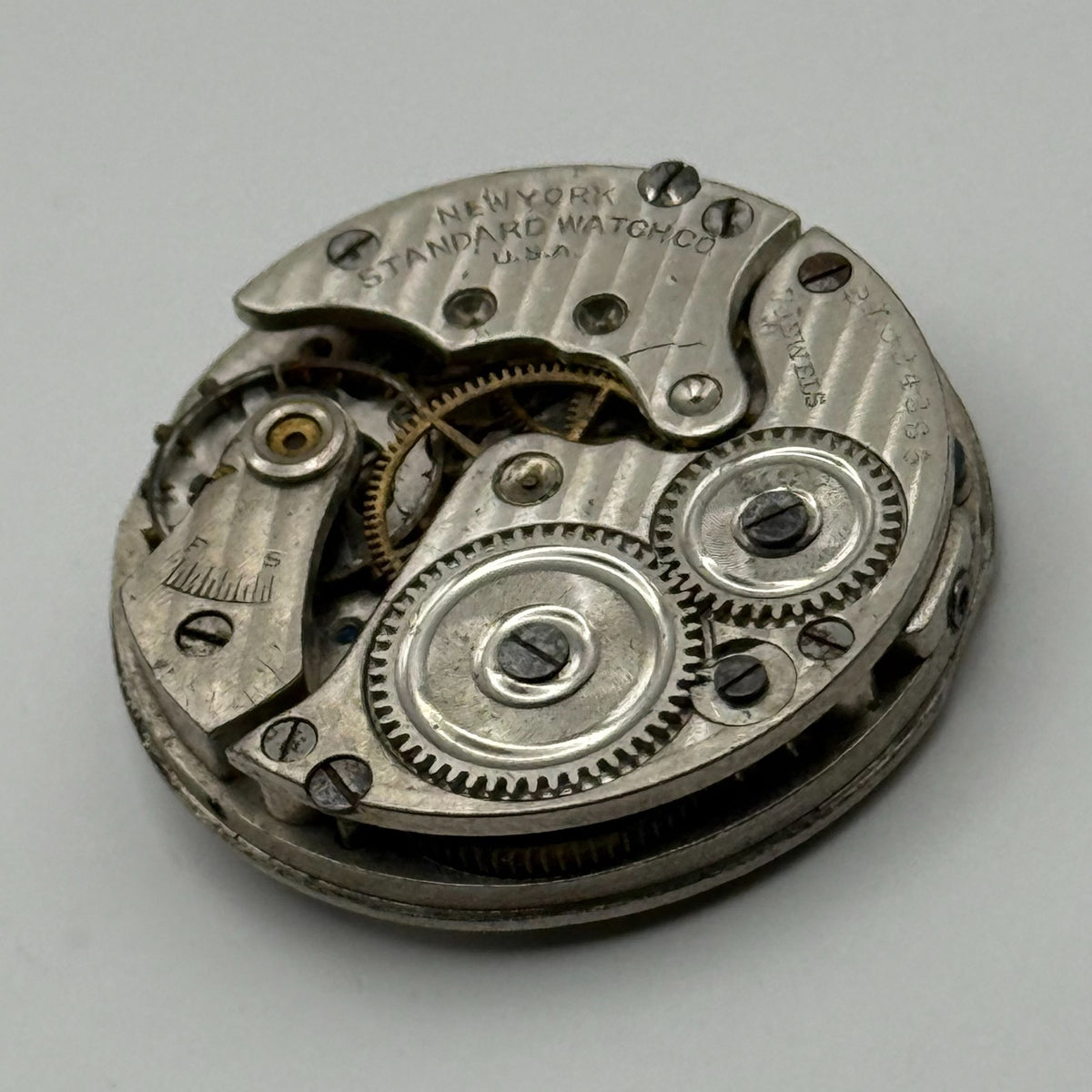 New York Standard Grade 306 Watch Movement Model BI American 0s Parts Repair