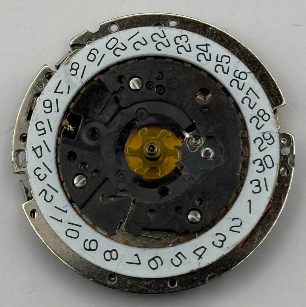 ISA 8172 Watch Movement Quartz Date 3 Jewels Swiss Vintage Parts Repair 26.1mm