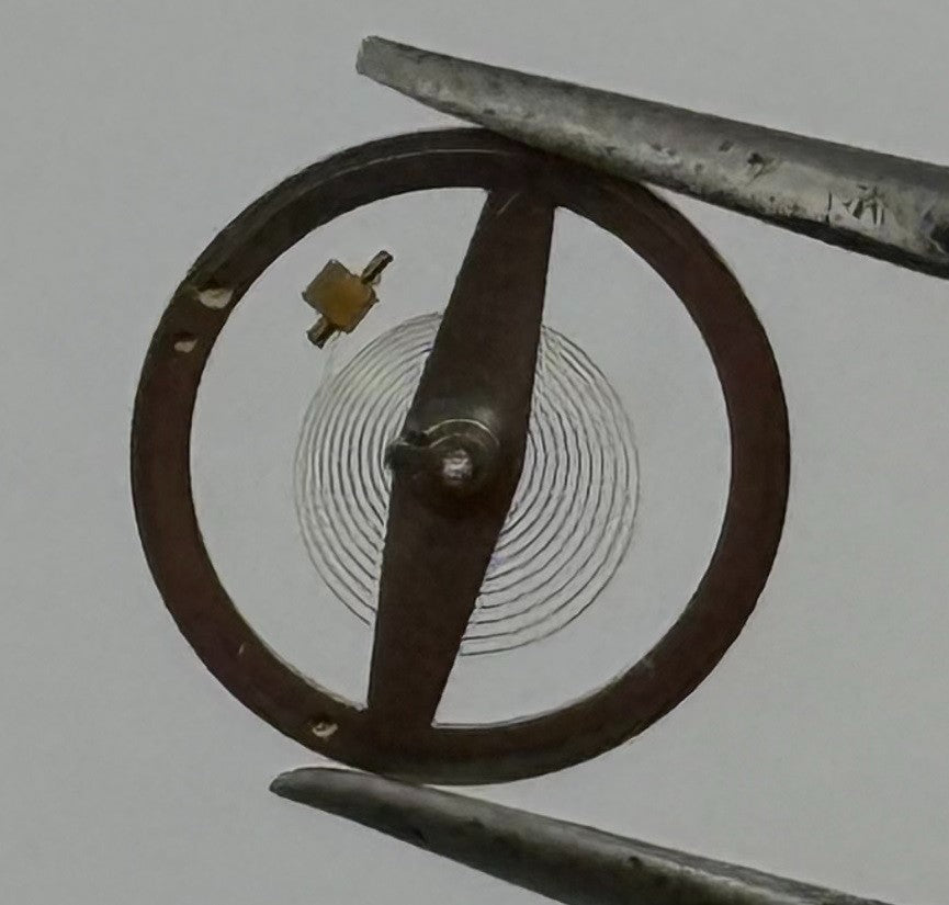 BFG 910 Balance Wheel Complete And Spring 8¾’’’ 4415 Watch Movement Parts NOS