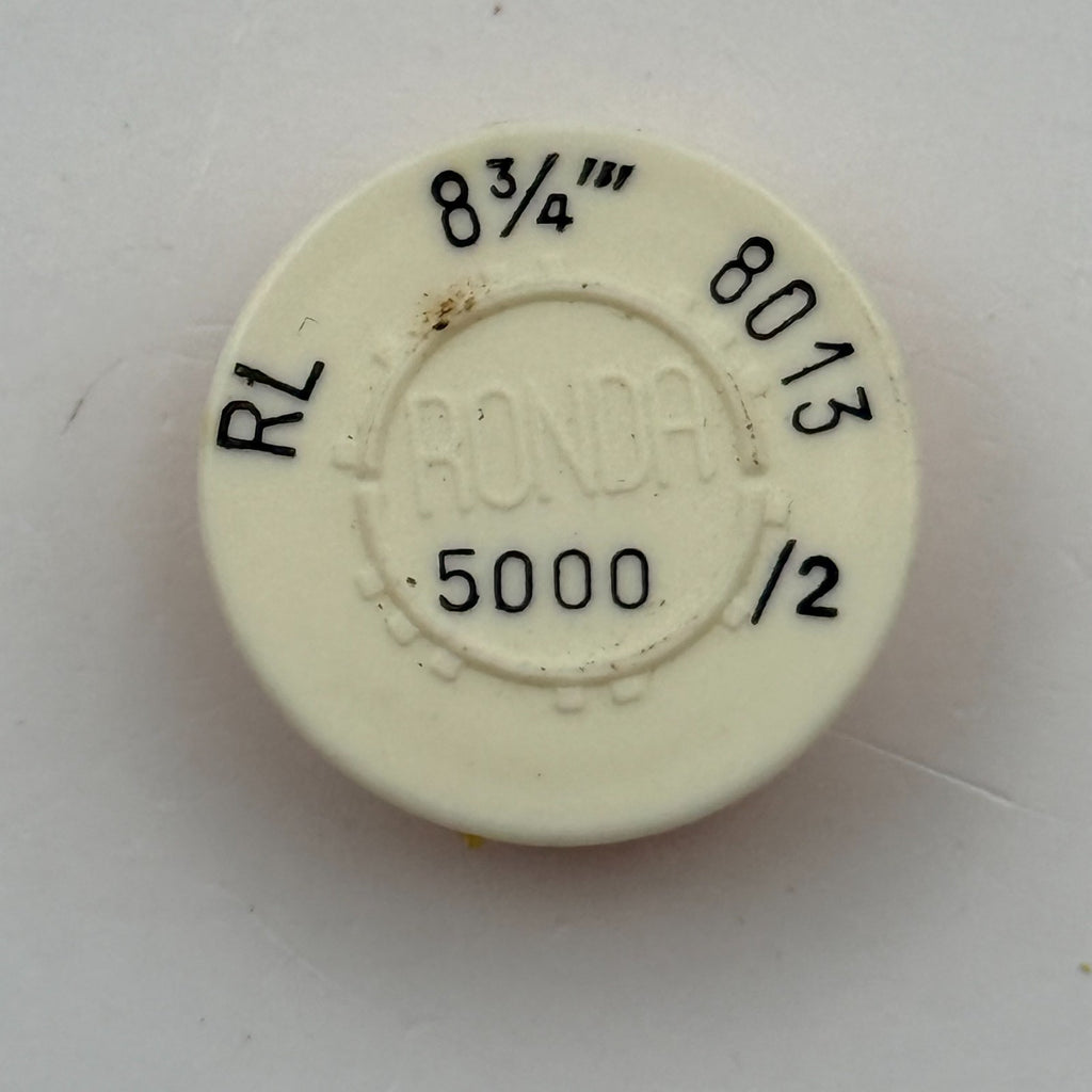 RL 8013 Balance Wheel Complete And Spring 8¾’’’ 5000 /2 Watch Movement Parts NOS