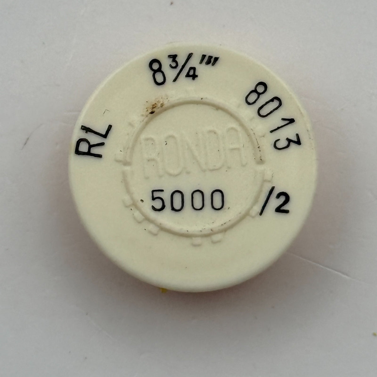 RL 8013 Balance Wheel Complete And Spring 8¾’’’ 5000 /2 Watch Movement Parts NOS