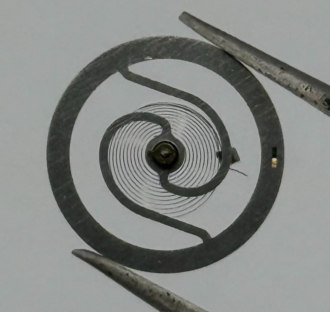 EB 8800 Balance Wheel Complete And Spring 12’’’ Renata 1309 Watch Movement Parts