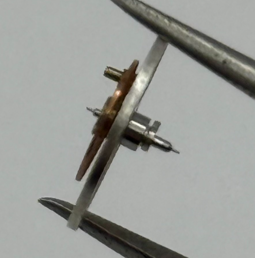 BFG 866 Balance Wheel Complete And Spring Dgt Renata 64 Watch Movement Parts NOS