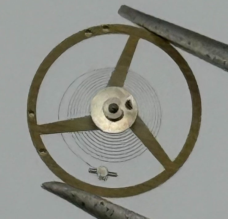 ST 69-21 Balance Wheel Complete And Spring Renata 1509 Watch Movement Parts NOS