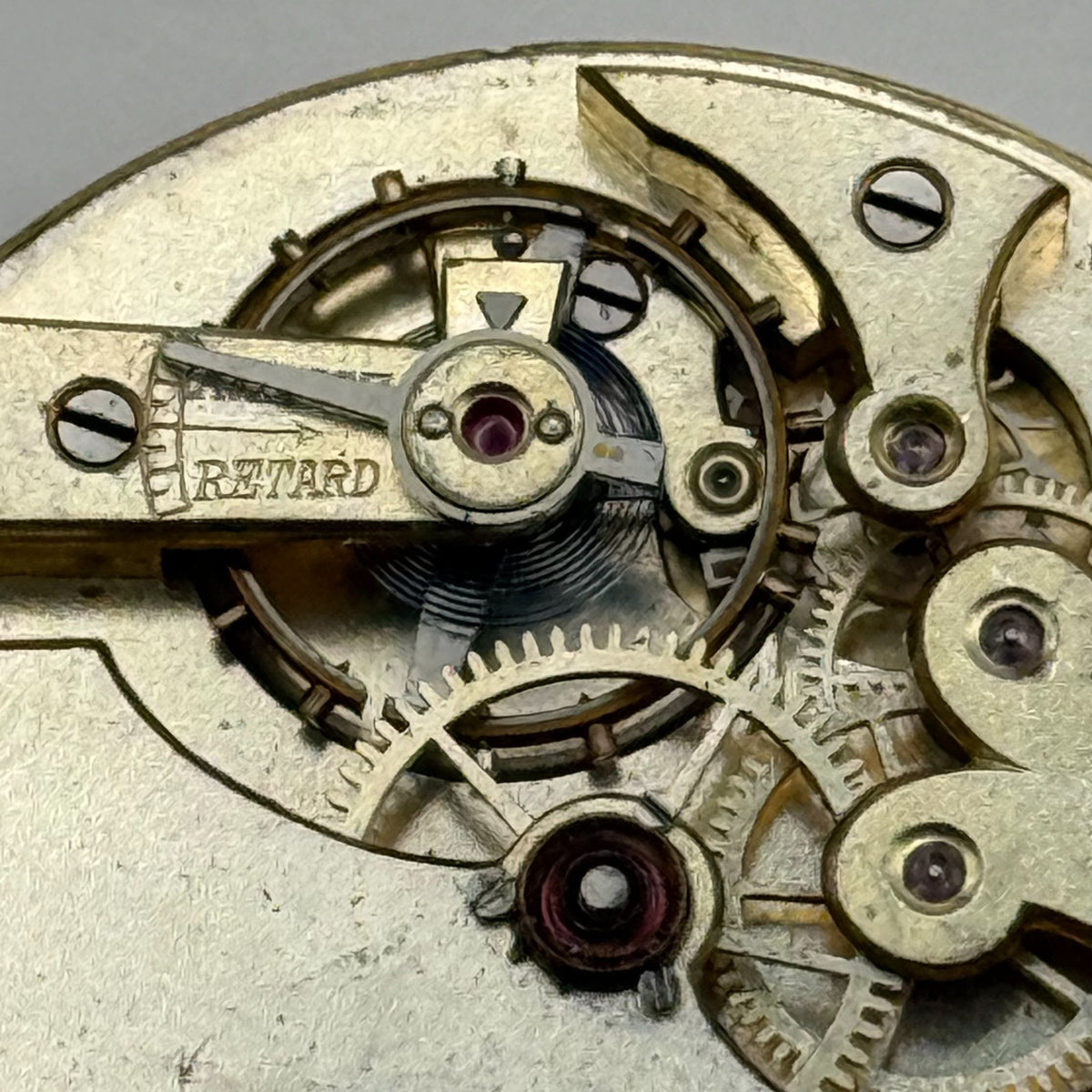 High Grade Pocket Watch Movement Running Hunter Antique Parts 36.2mm