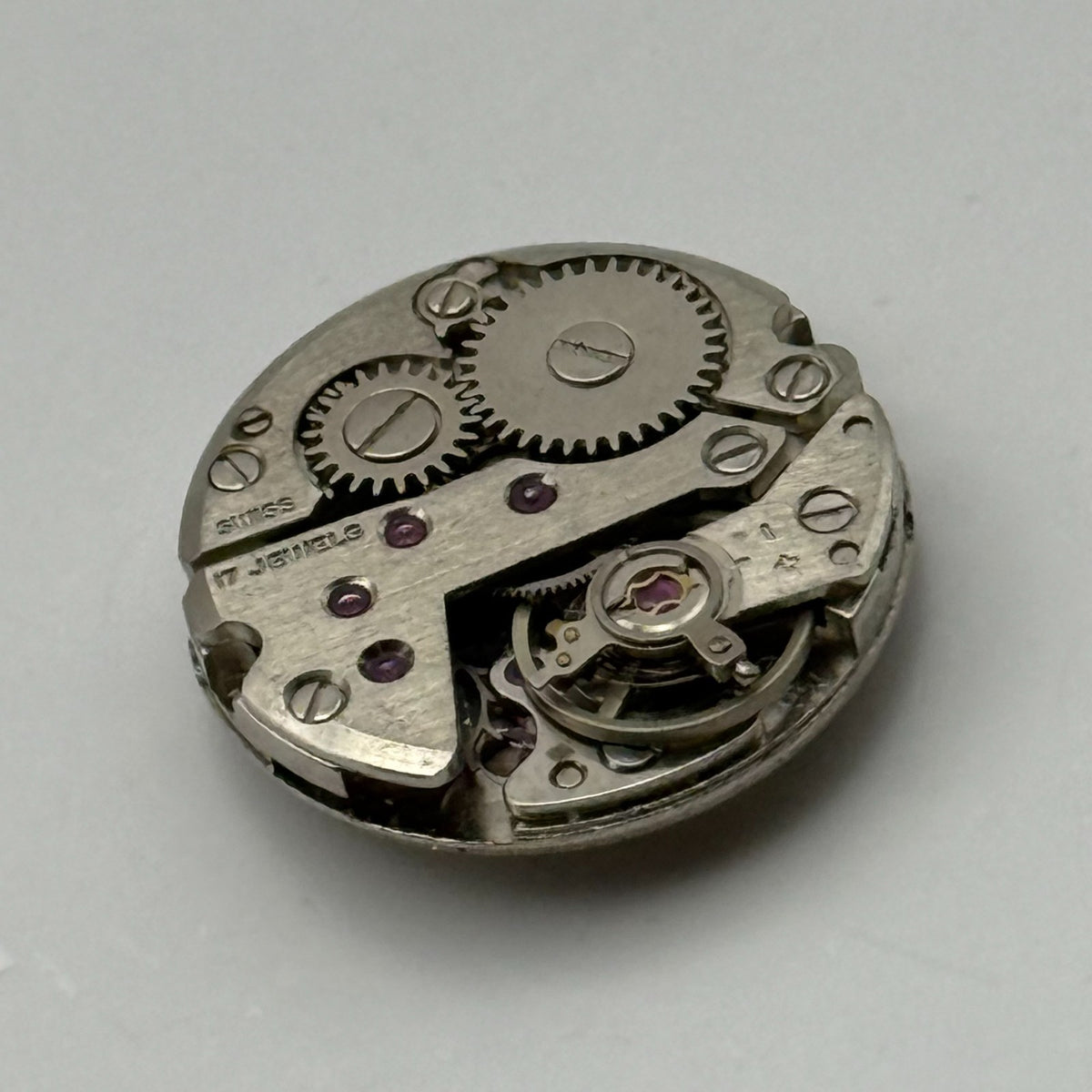 FHF 351 Watch Movement Betania 17 Jewels Swiss Manual Wind Parts Repair 17.5mm
