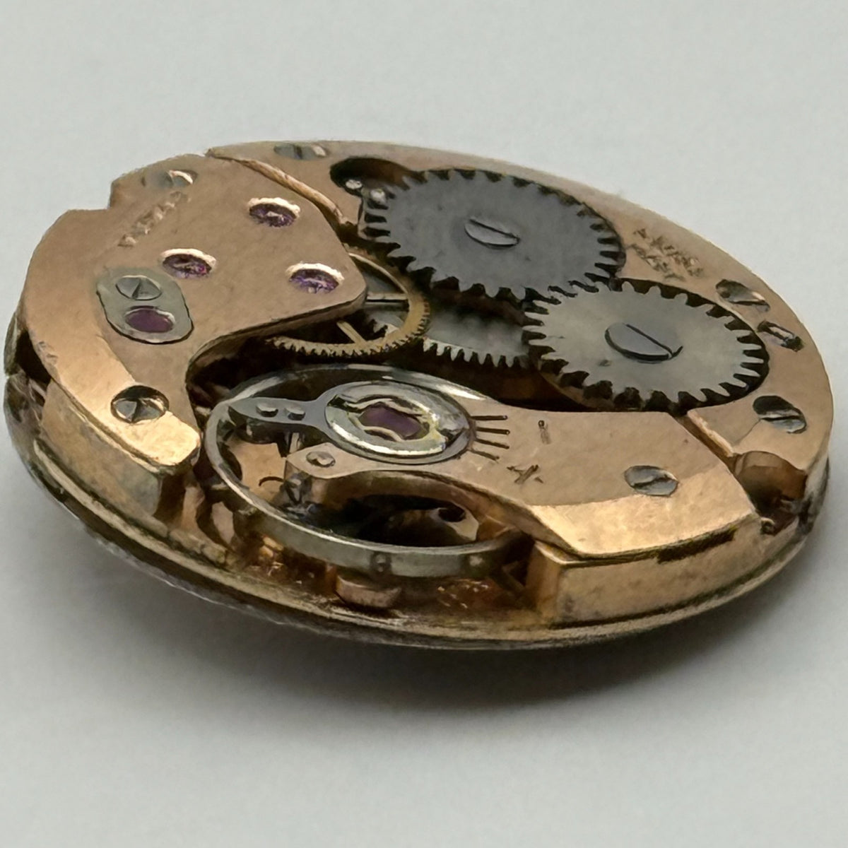 ETA 2510 Watch Movement Majex 17 Jewels Swiss Manual Wind Parts Repair 17.5mm