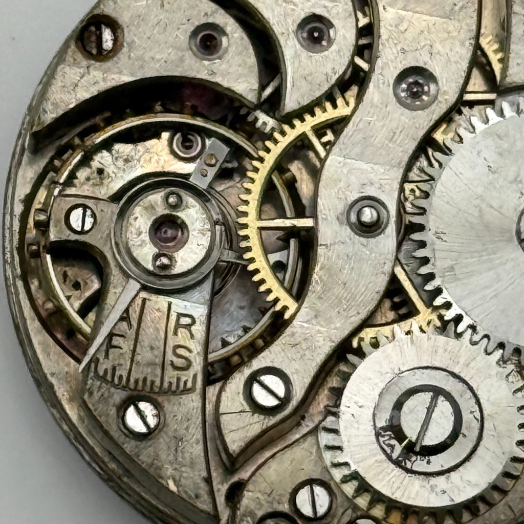 Red 12 Watch Movement Manual Wind Vintage Parts Repair Spares 24.9mm