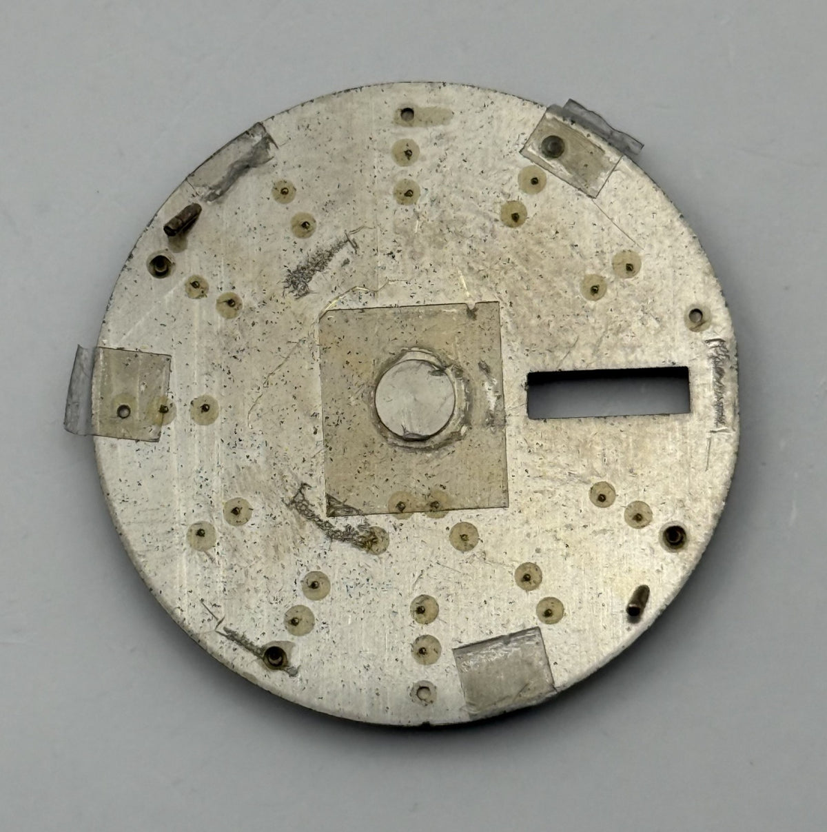 Seiko 7526-1424 Watch Dial Automatic Black Japan Spare Parts Repair 28.5mm