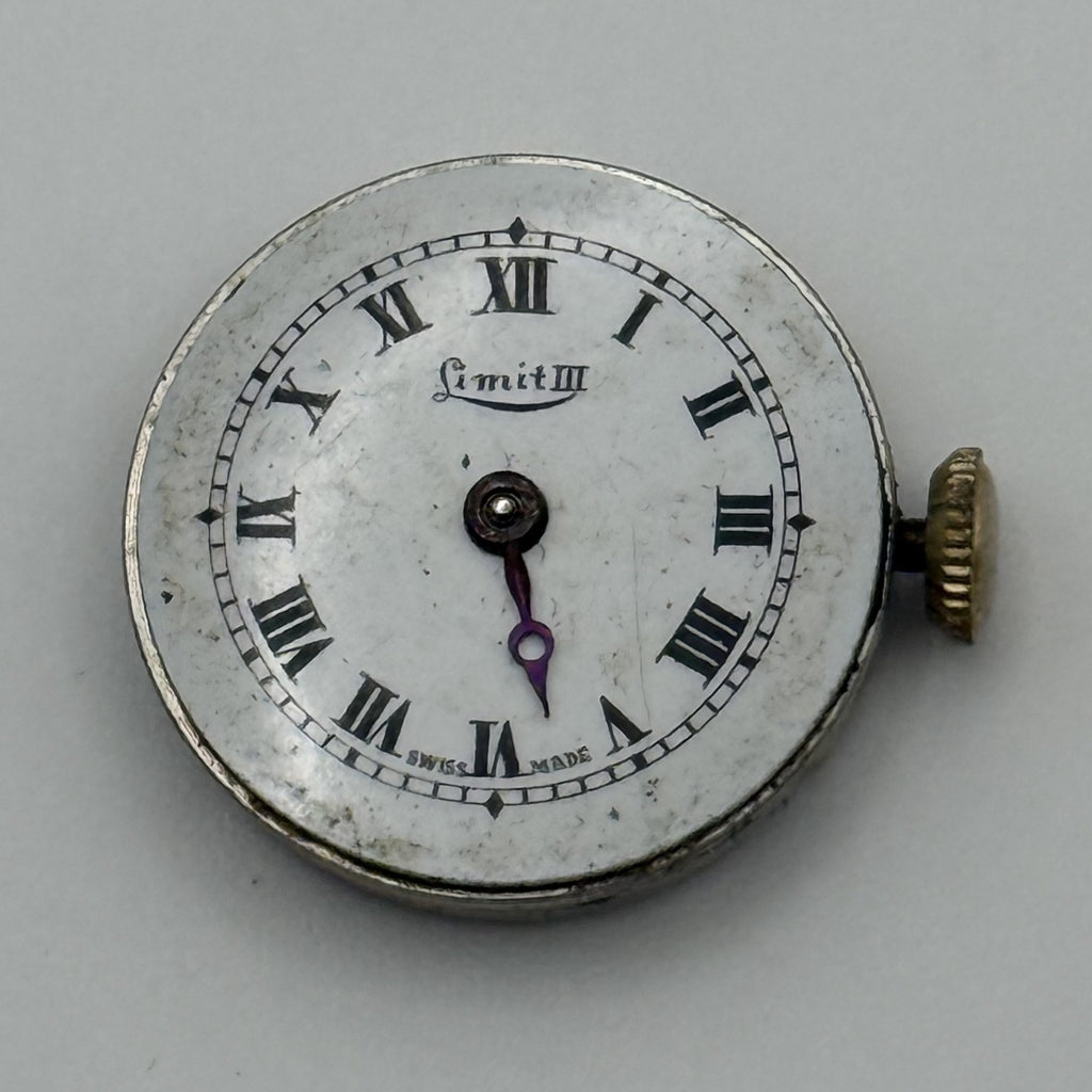 Revue 42 Watch Movement - Limit 111 - Running - For Parts / Repair