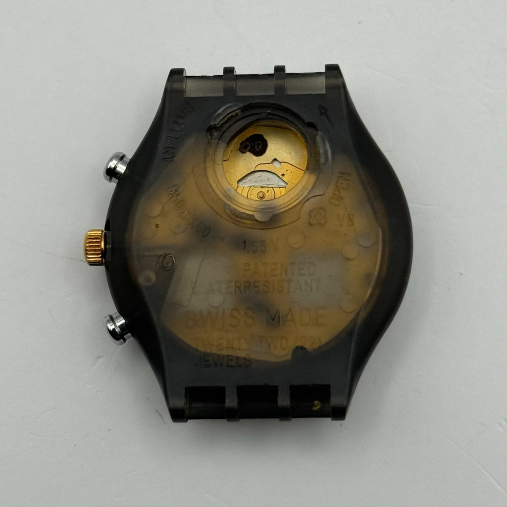 Vintage Swatch Chrono Watch SCM101 Sirio 1991 ETA Quartz Swiss 39mm Parts Repair