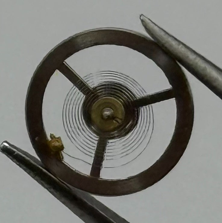 Ebosa 85 PL Balance Wheel Complete And Spring Renata 132 M Watch Movement Parts