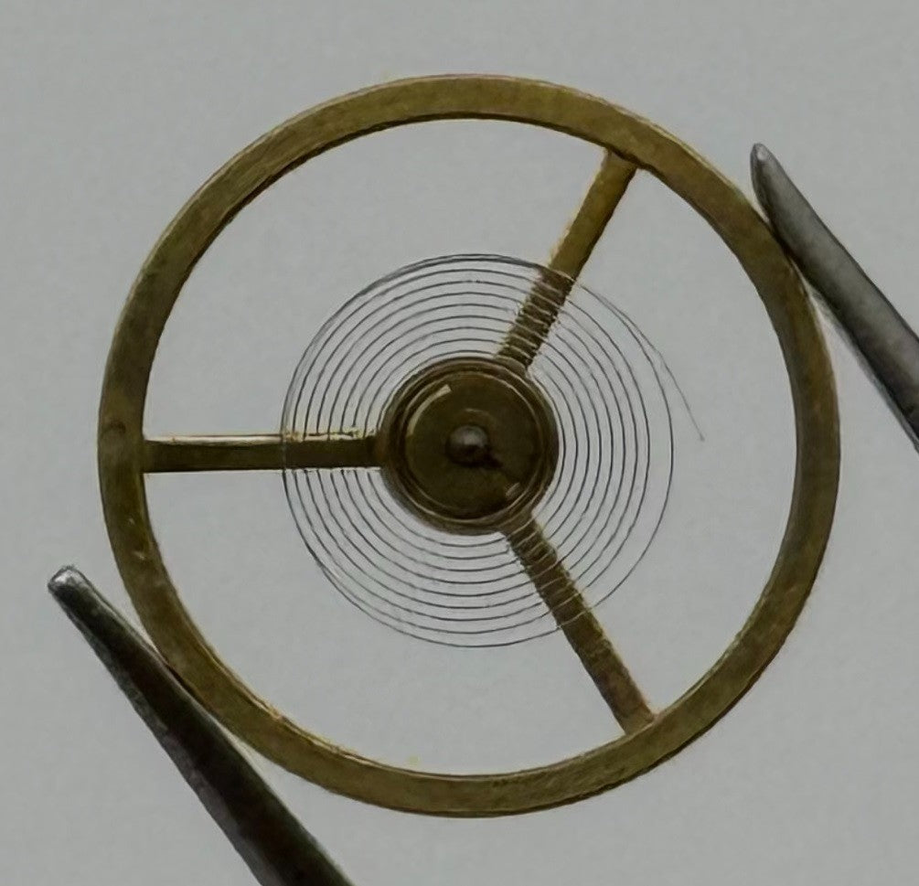 BFG 582 Balance Wheel Complete And Spring 13½’’’ 1783 Watch Movement Parts NOS