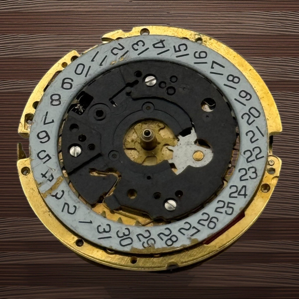 ISA 8172 Watch Movement - Quartz Date 3 Jewels - For Parts / Repair - 26.2mm