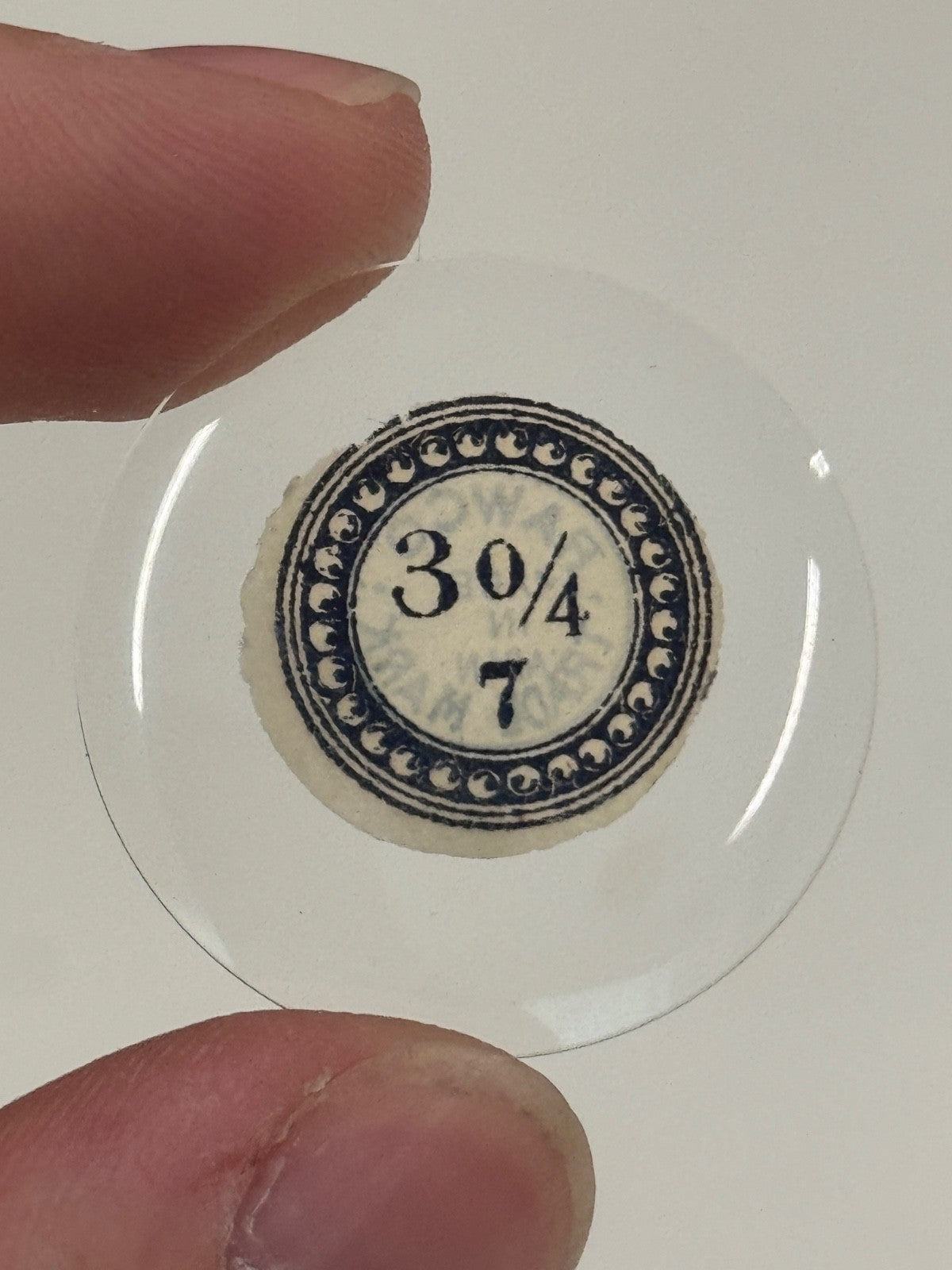 Antique Pocket Watch Glass Crystal - Choose From Available Sizes - Rawco - NOS