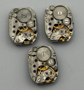 Zaria Luch 1800 Watch Movement Soviet USSR Ladies x 3 Pieces Parts Repair 14mm