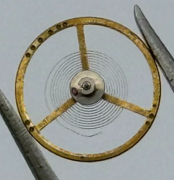 BFG 927 Balance Wheel Complete And Spring 6¾-8’’’ Watch Movement Parts NOS