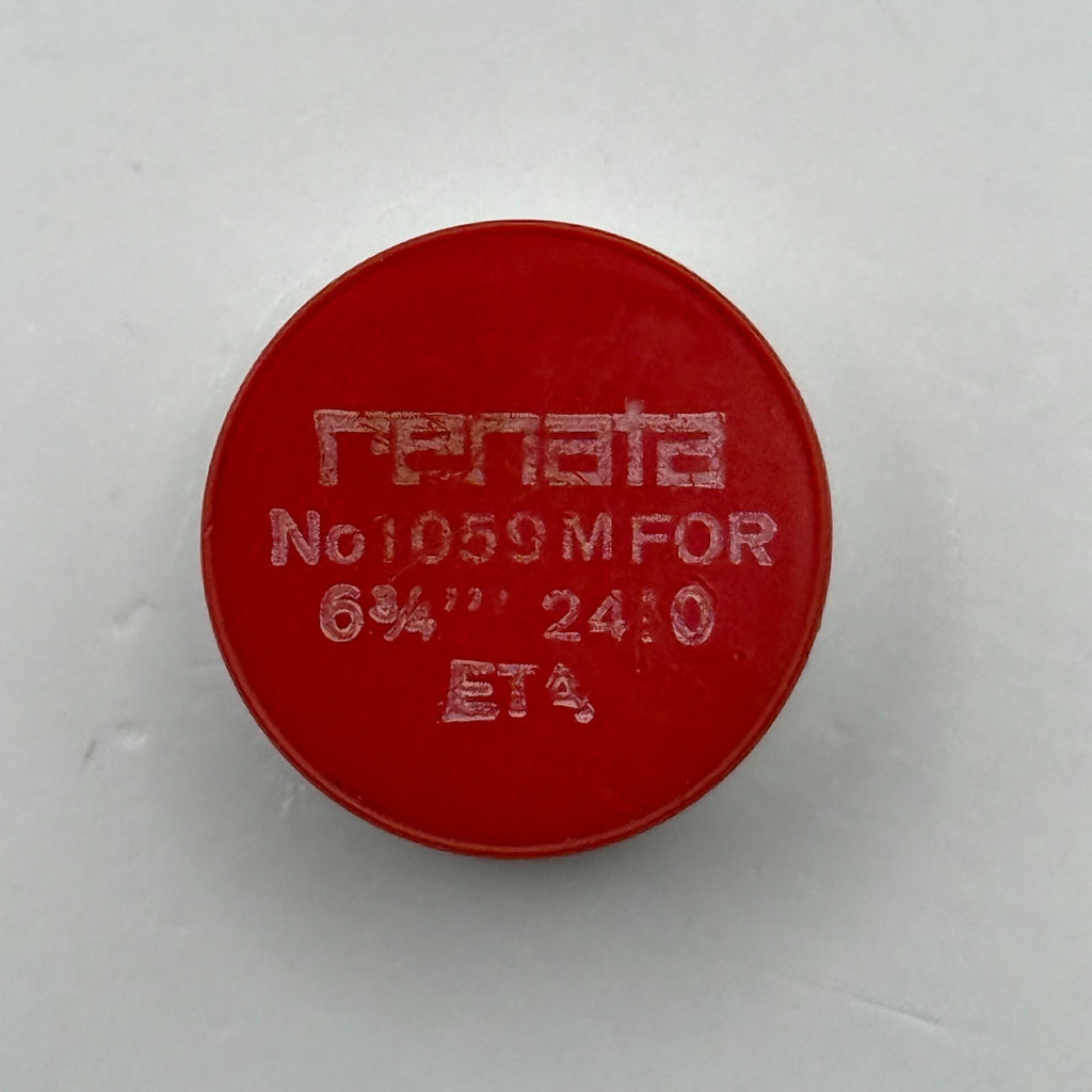 ETA 2410 Balance Wheel Complete And Spring 6¾’’’ 1059 M Watch Movement Parts NOS