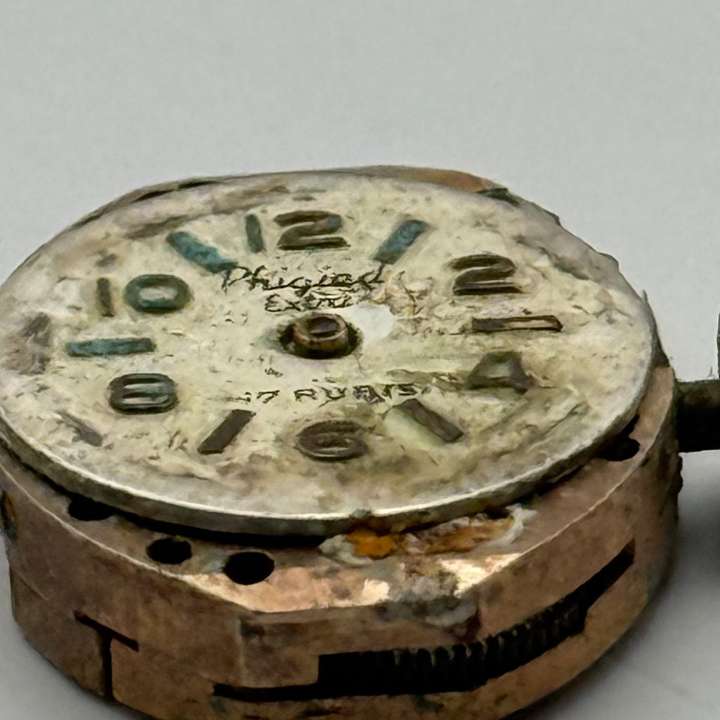 Phigied Extra Watch Movement 17 Rubis Swiss Manual Wind Parts Repair 13.2mm