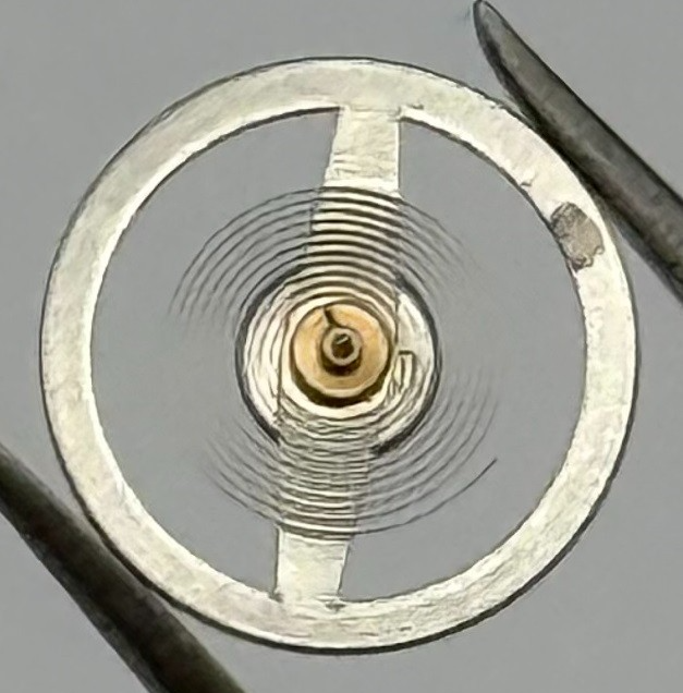 Duke 402 Balance Wheel Complete And Spring Renata 1128 Watch Movement Parts NOS
