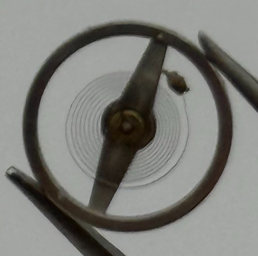 Oris 531 PC Balance Wheel Complete And Spring 773 M Watch Movement Parts NOS