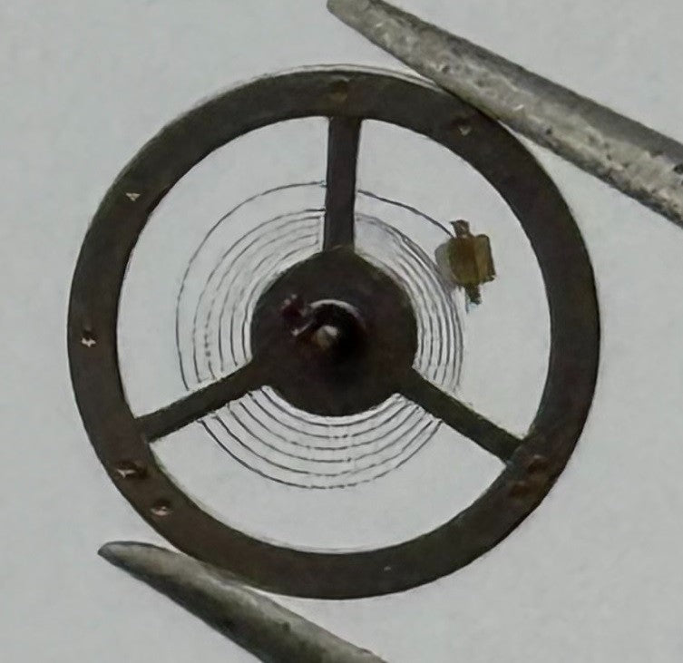 EB 8340 8341 Balance Wheel Complete And Spring 8¾’’’ 1401 Watch Movement Parts