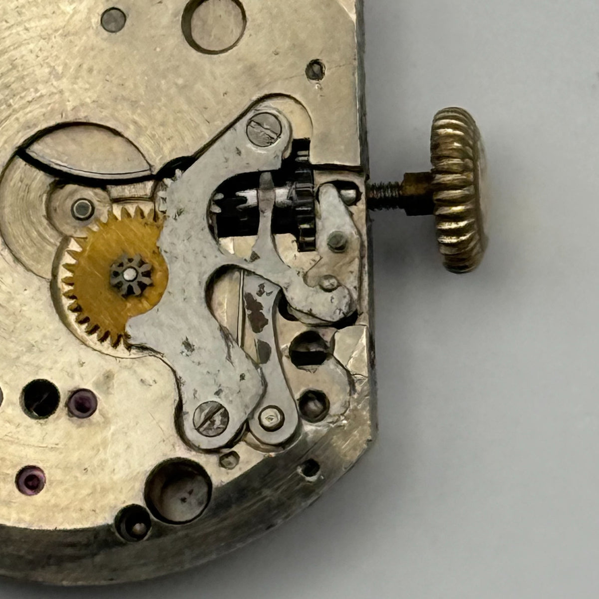 Rectangle Watch Movement - Unidentified - For Parts / Repair - 23mm