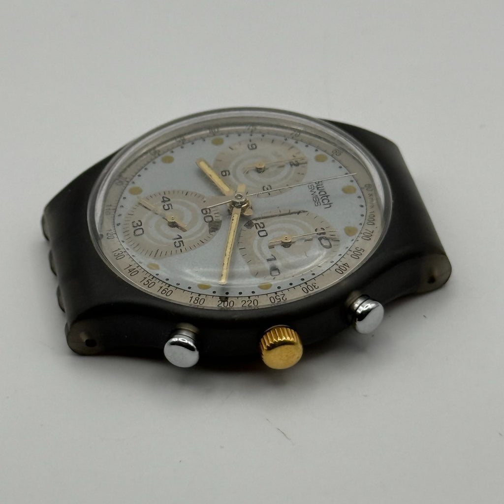 Vintage Swatch Chrono Watch SCM101 Sirio 1991 ETA Quartz Swiss 39mm Parts Repair