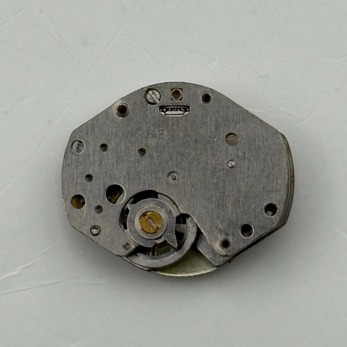 Timex 468 Watch Movement Great Britain Manual Wind Vintage Parts Repair 15.3mm