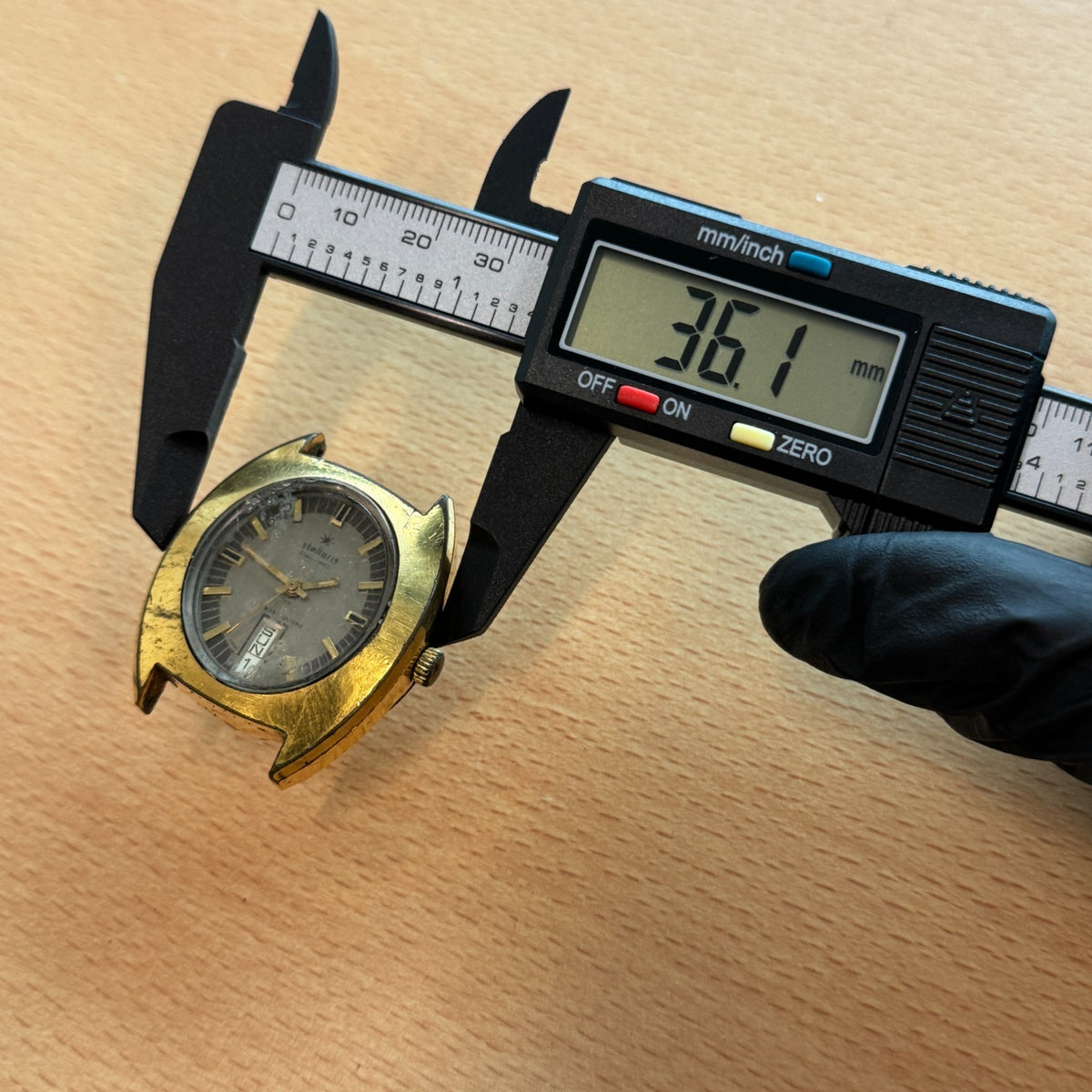 Stellaris Electronic Transistorized Watch- ESA 9158 Movement - Parts / Repair