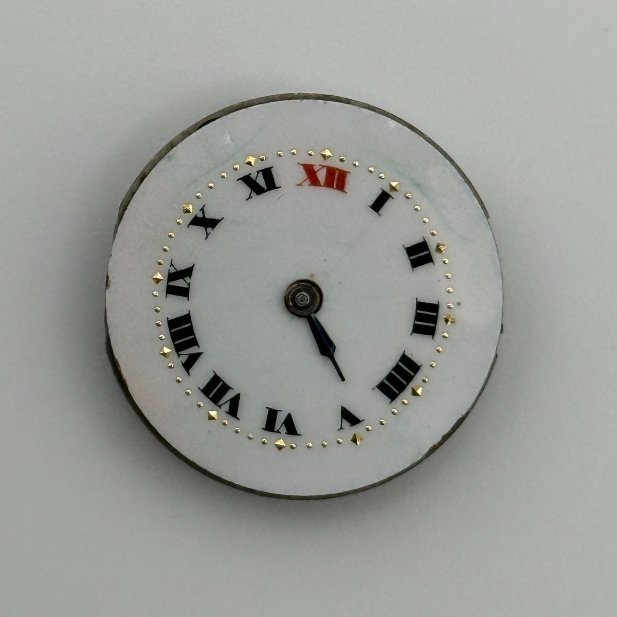 Buren Watch Movement - Running - For Parts / Repair