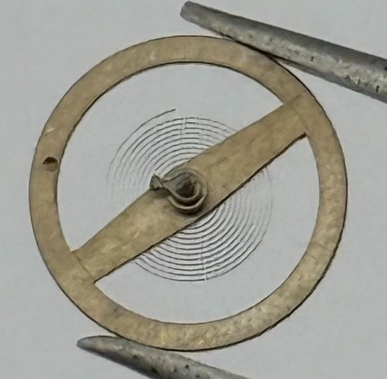 BFG 910 Balance Wheel Complete And Spring Renata 827 Watch Movement Parts NOS