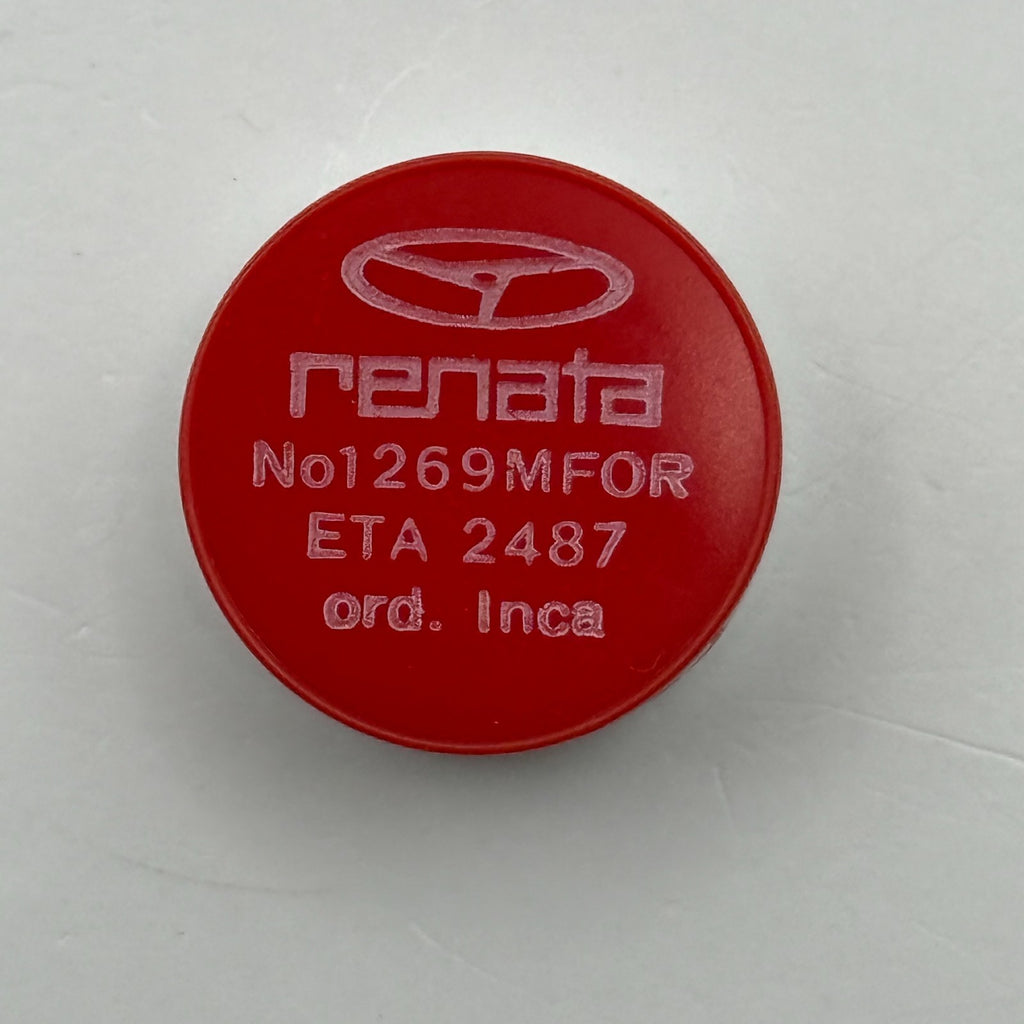 ETA 2487 Balance Wheel Complete And Spring Renata 1269 Watch Movement Parts NOS