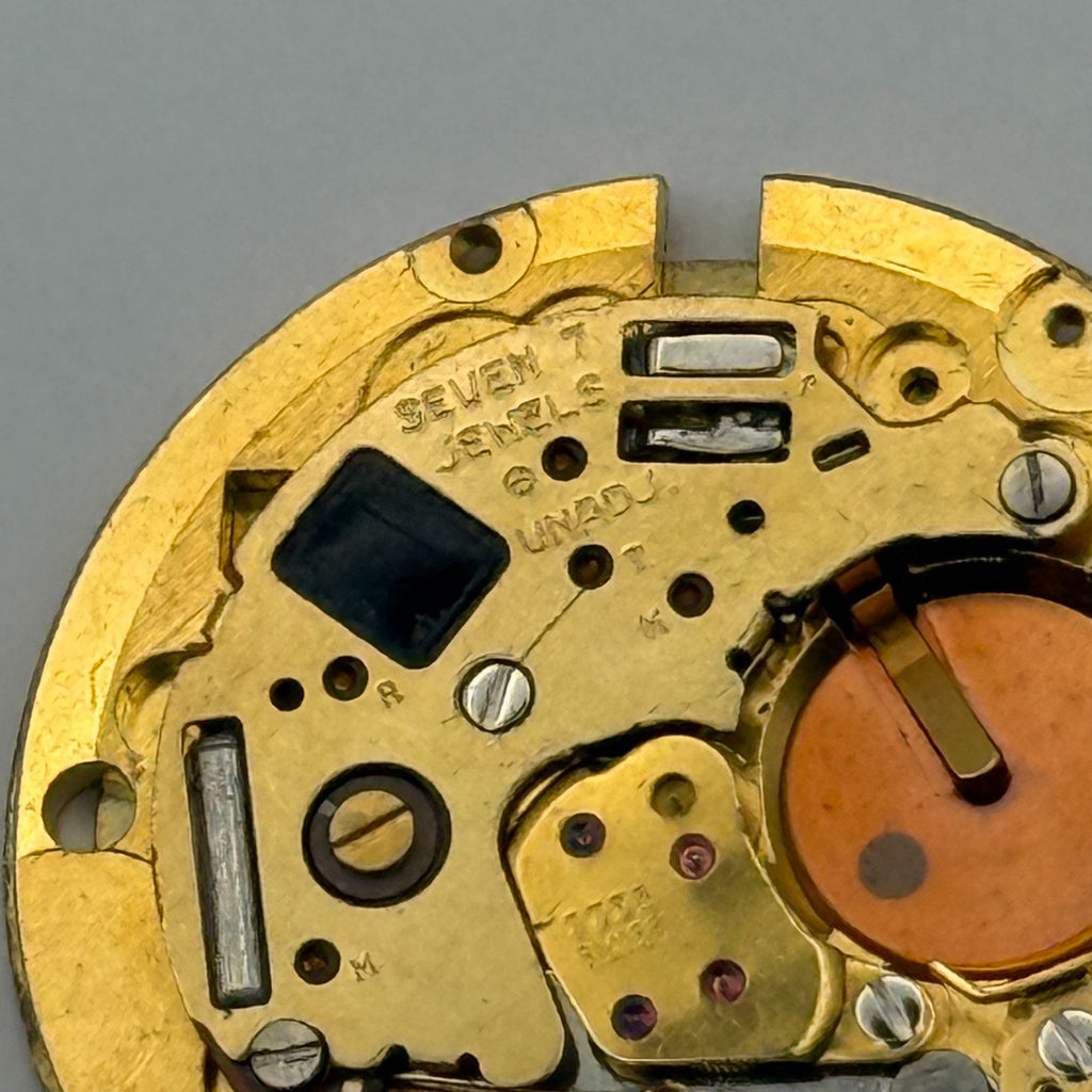 Ronda 7775 Watch Movement - Quartz 7 Jewels - For Parts / Repair - 23.8mm