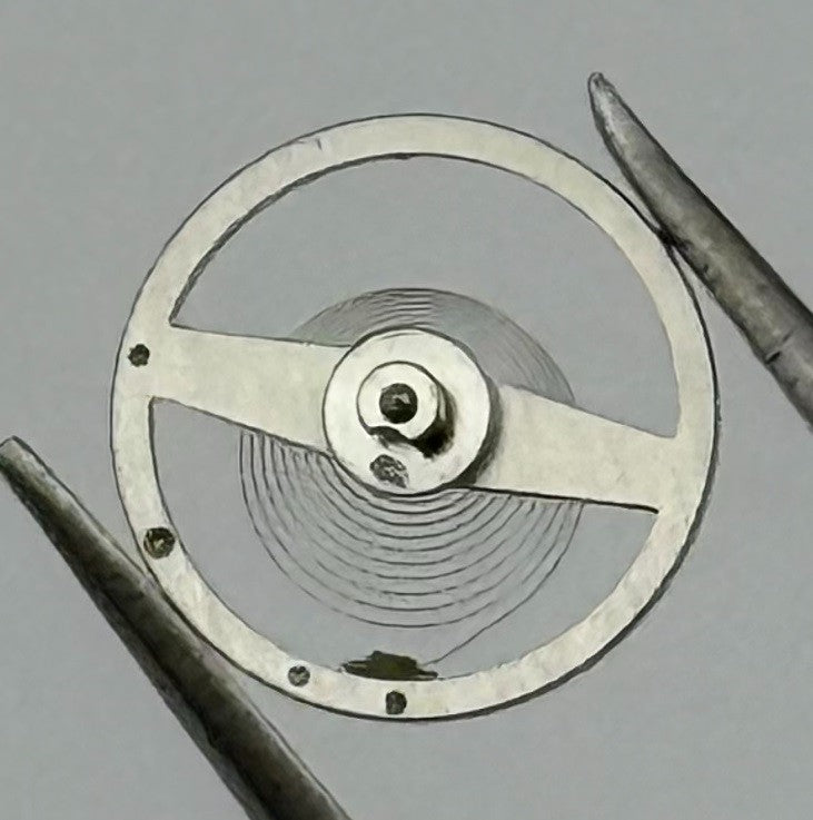EB 1226 Special SP Balance Wheel Complete And Spring 8¾''' Watch Movement Parts