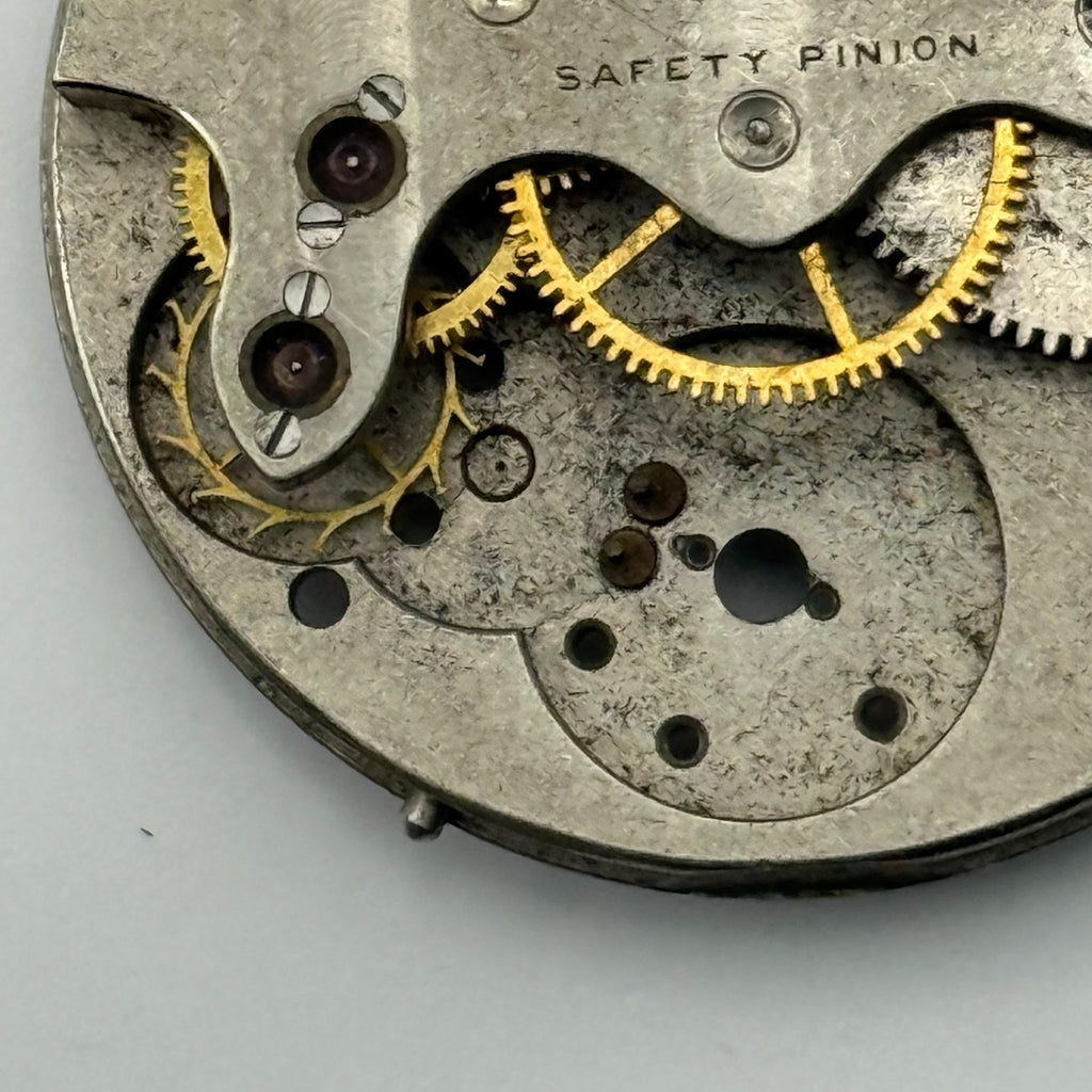 Waltham Seaside Watch Movement Model 1882 American Antique 1s Parts Repair