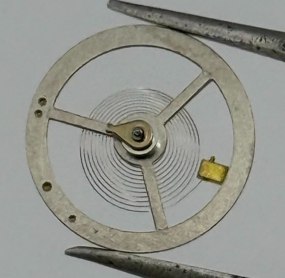 Desa 320 Balance Wheel Complete And Spring Renata 1607 Watch Movement Parts NOS