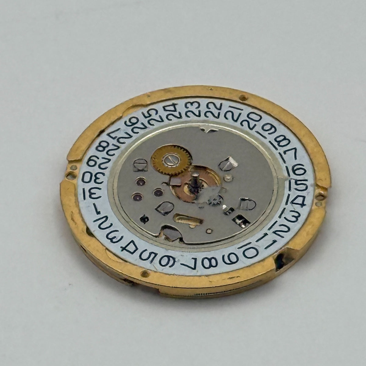 Ronda 1009 Watch Movement - Quartz Date 10 Jewels - For Parts / Repair