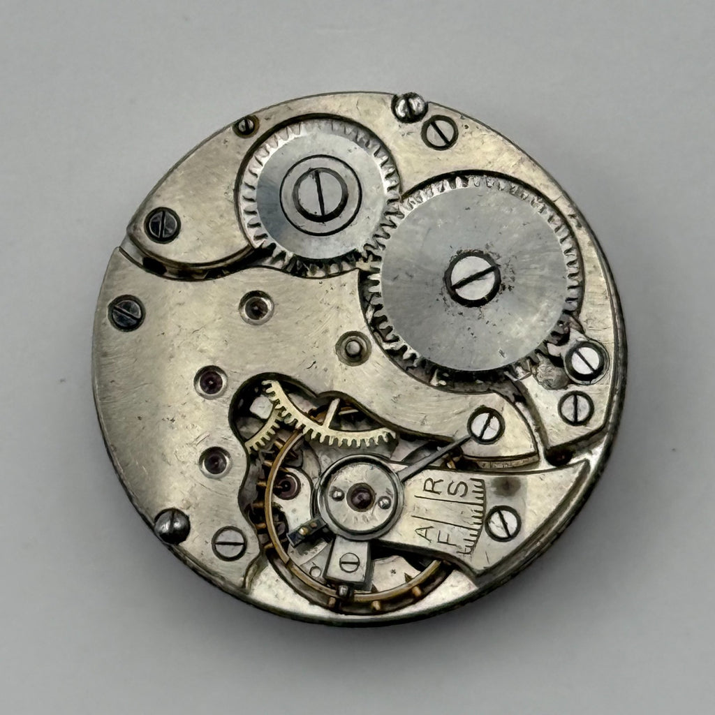 Unidentified Trench Watch Movement - Sub Seconds - For Parts / Repair - 24.7mm