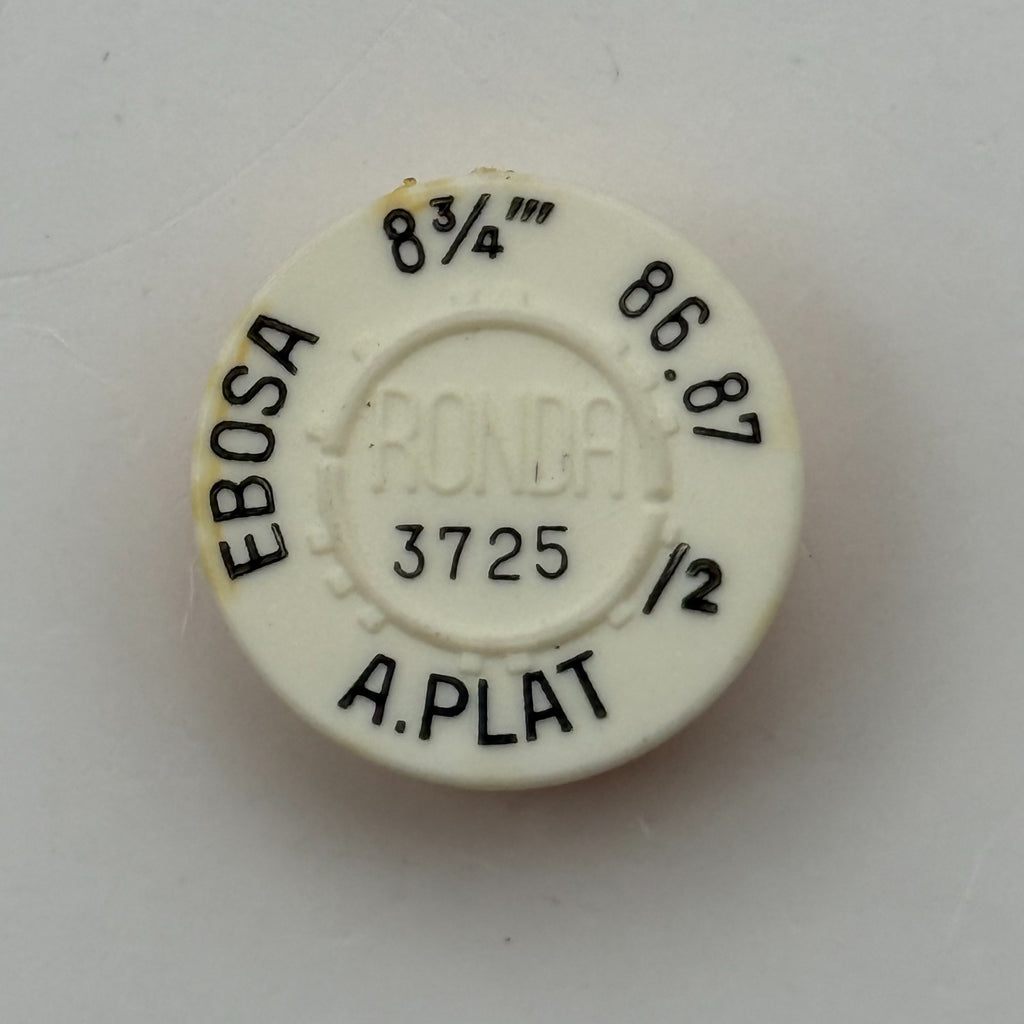 Ebosa 86 87 Balance Wheel Complete And Spring 8¾’’’ 3725 /2 Watch Movement Parts