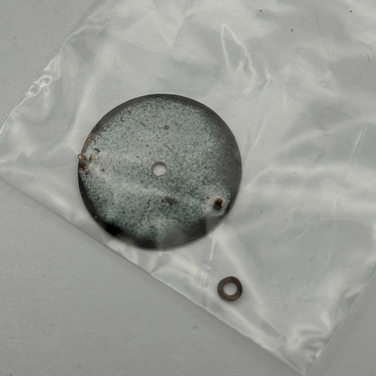 Unidentified Watch Movement Manual Wind Vintage Parts Repair Spares 24.1mm