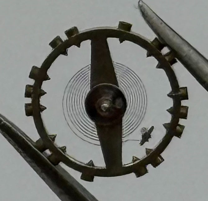 AS 976 1012 Balance Wheel Complete And Spring Renata 29 Watch Movement Parts NOS
