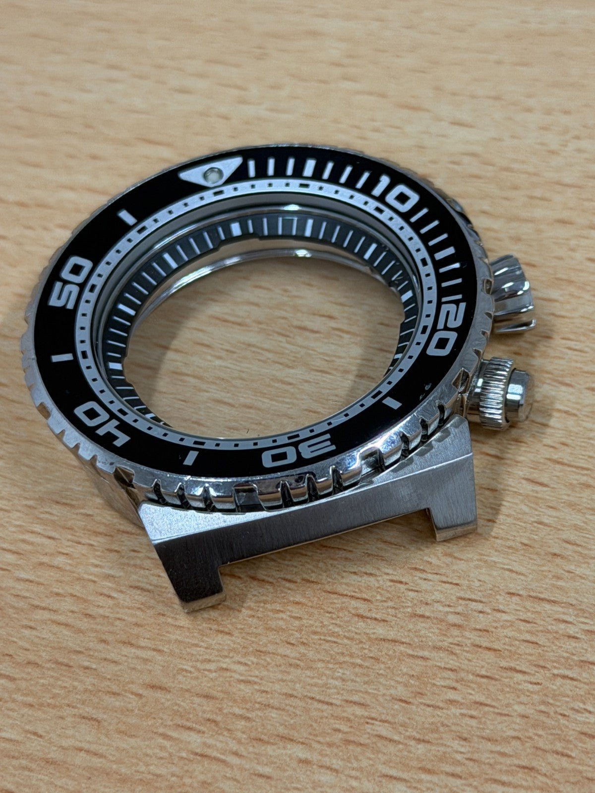 Seiko Caesar 7T92-0JG0 Chronograph Divers Watch Case SNDA13P1 - New Old Stock