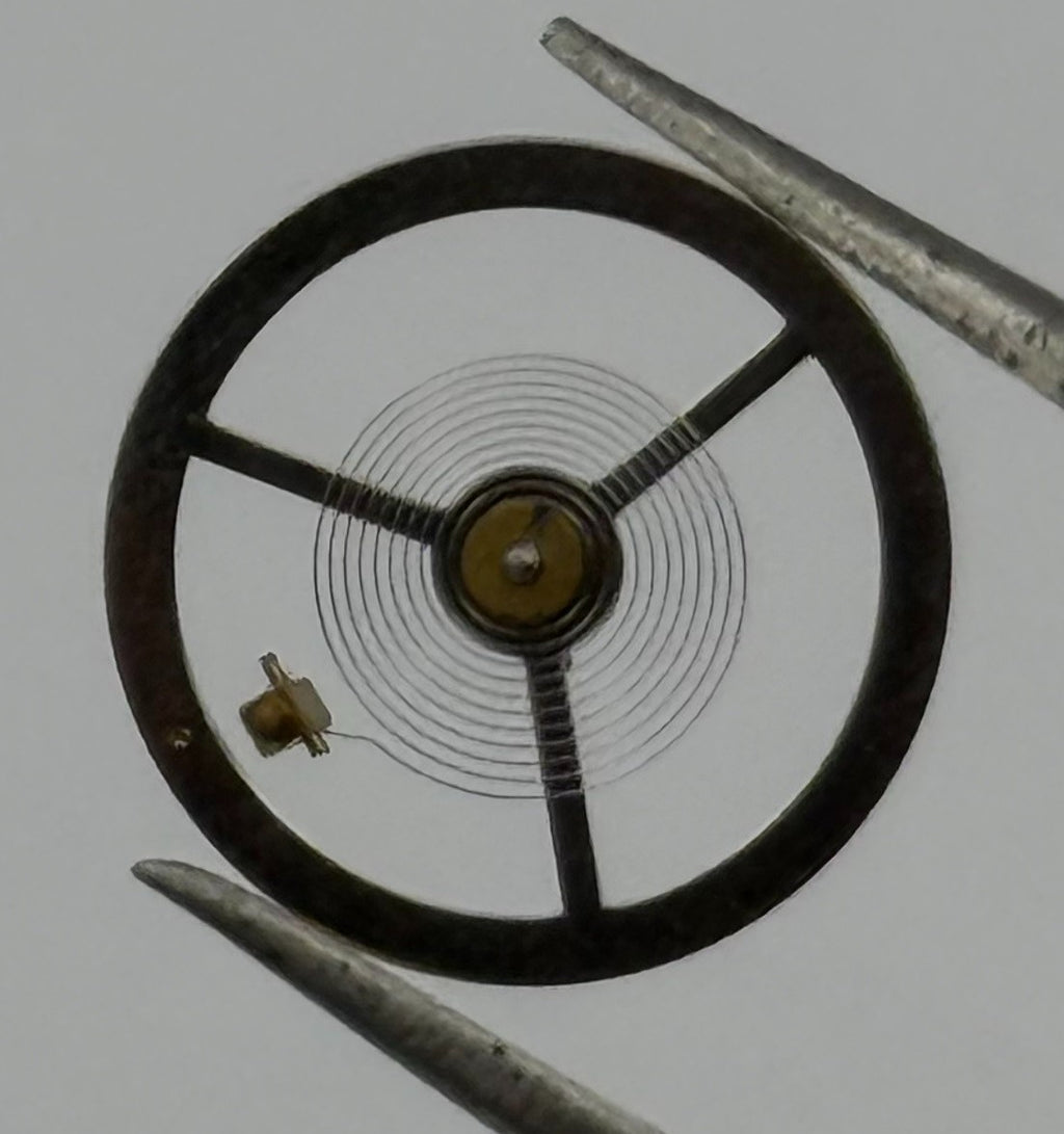 Brac 500 508 Balance Wheel Complete And Spring 12’’’ 5225 Watch Movement Parts