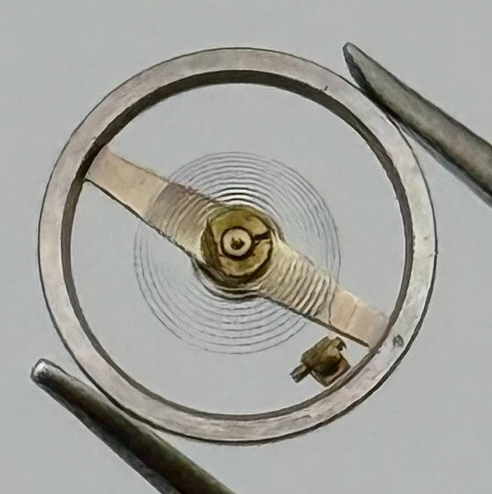 BFG 925 Balance Wheel Complete And Spring 6¾’’’ 4440 Watch Movement Parts NOS