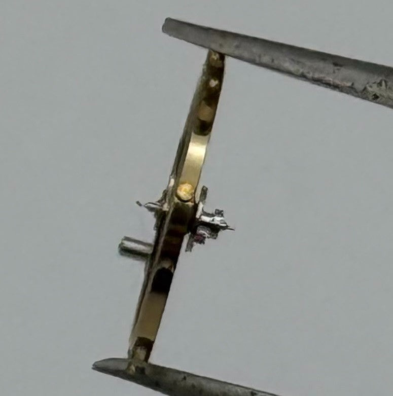 Cupillard 256 Balance Wheel Complete And Spring Renata 983 Watch Movement Parts